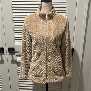 Calvin Klein Cream Teddy Jacket